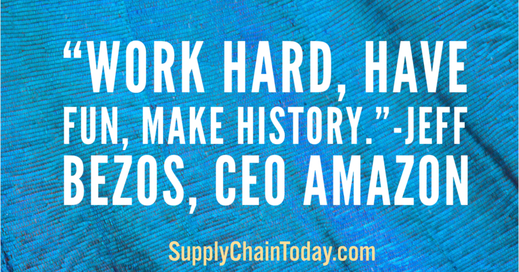 Jeff Bezos Quotes Amazon Supply Chain
