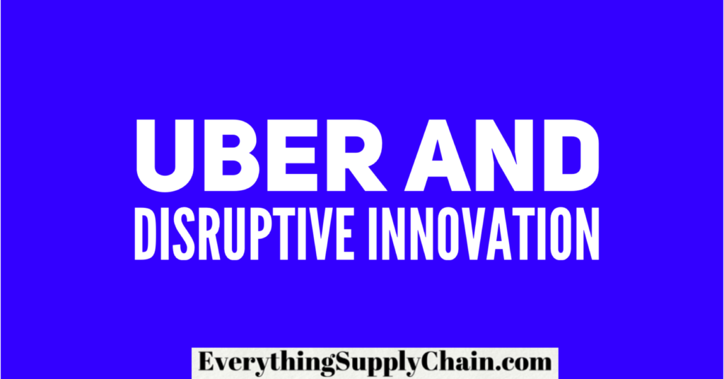 UBER disruptive innovation