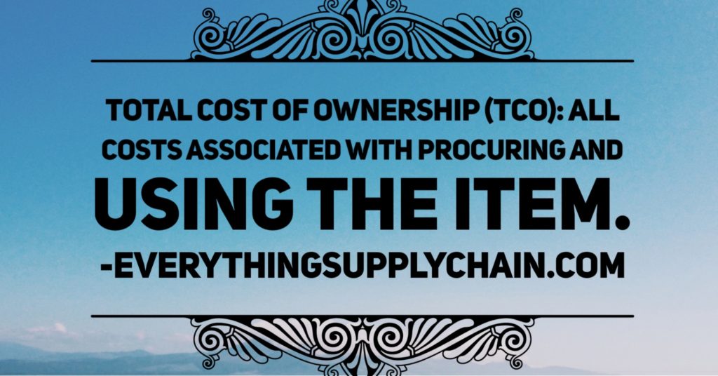 Overview Supply Chain Management