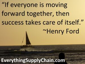 Supply Chain Henry Ford Success Quote