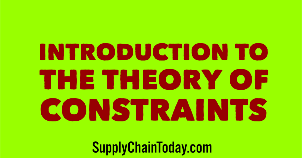 Theory of Constraints TOC
