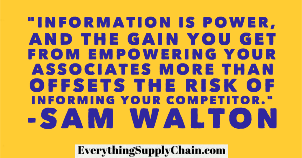 Sam Walton Supply Chain