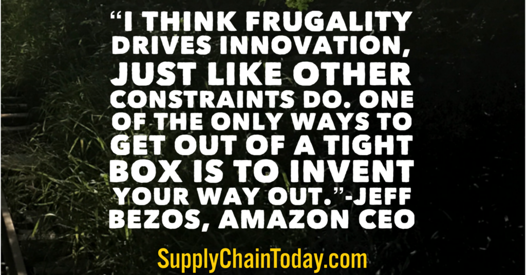 Jeff Bezos frugality