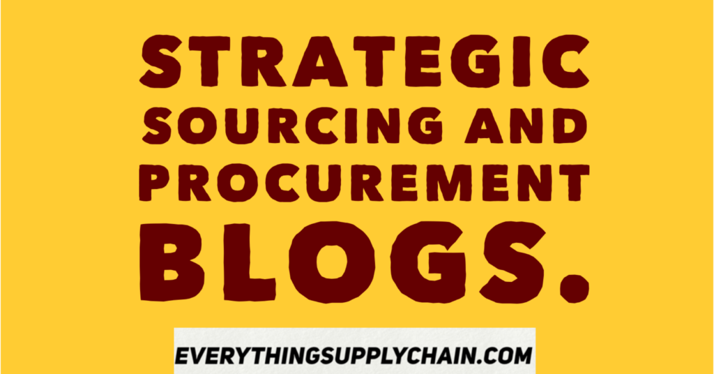 strategic Sourcing