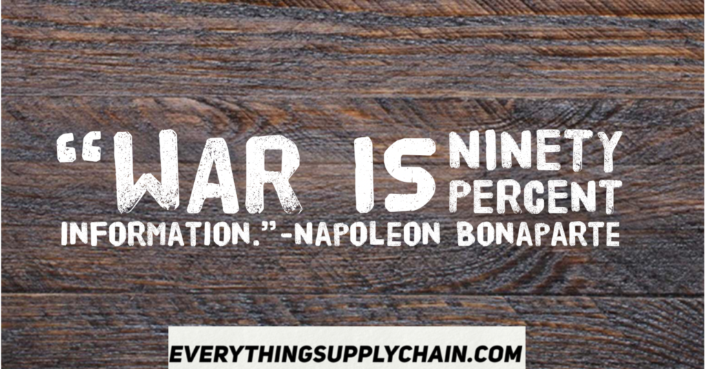 Supply chain information