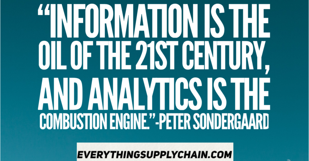 Supply chain analytics