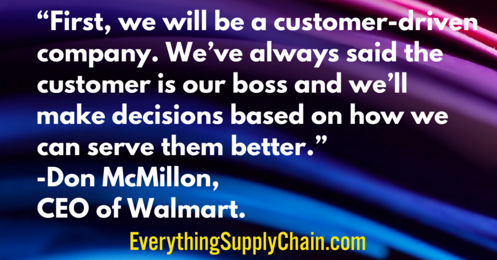 Supply Chain Walmart