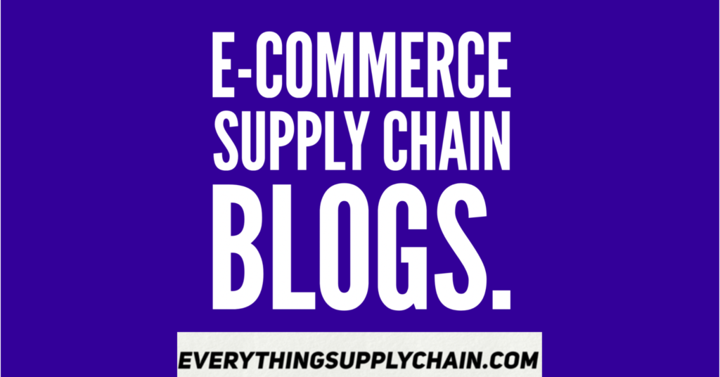 E-commerce supply chain