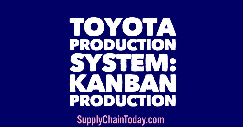 Toyota Production system