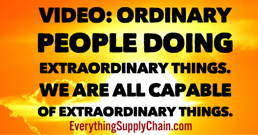 Ordinary People Extraordinary Things