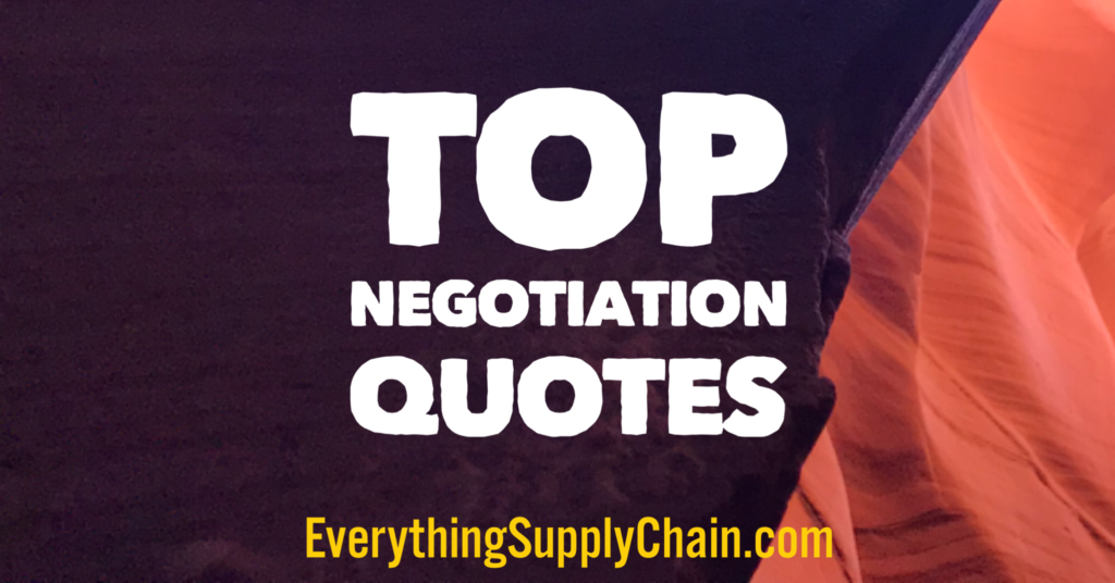 Negotiation Quotes