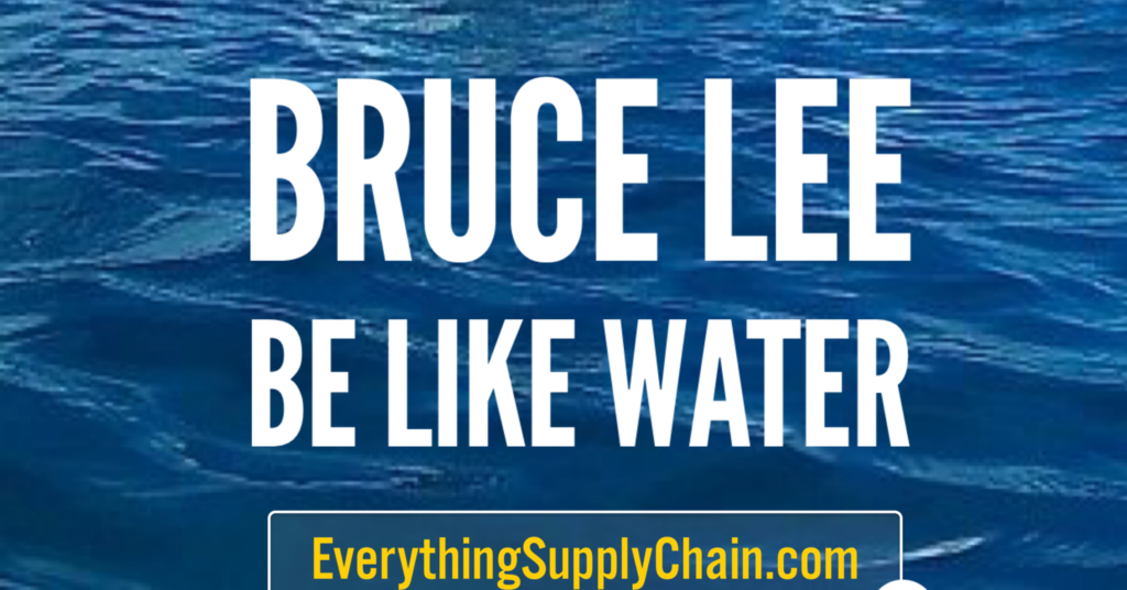 Bruce Lee Be Like Water