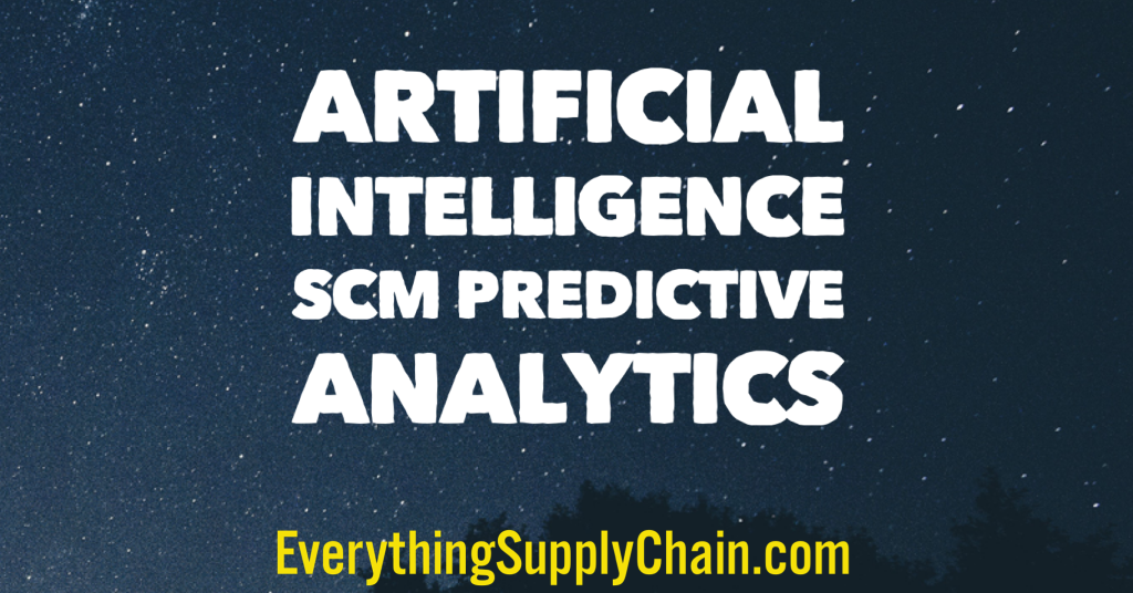 Supply Chain Predictive Analytics