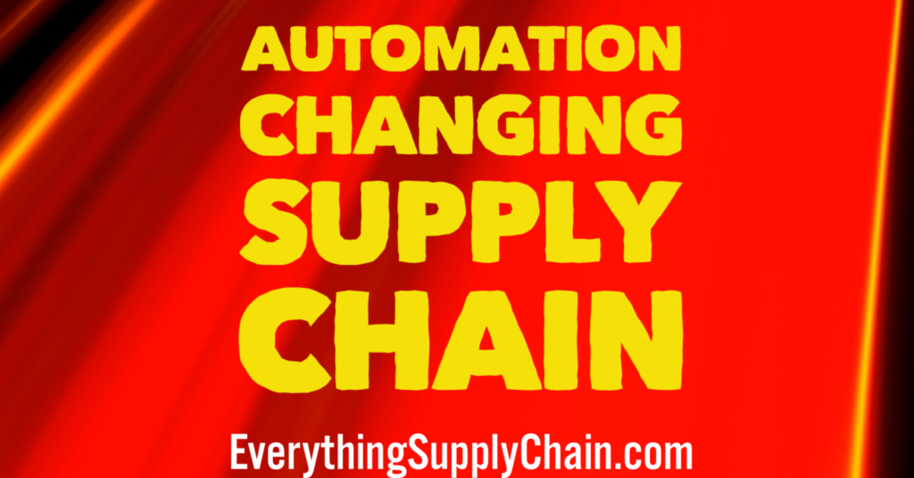 Automation Transforming Supply Chain