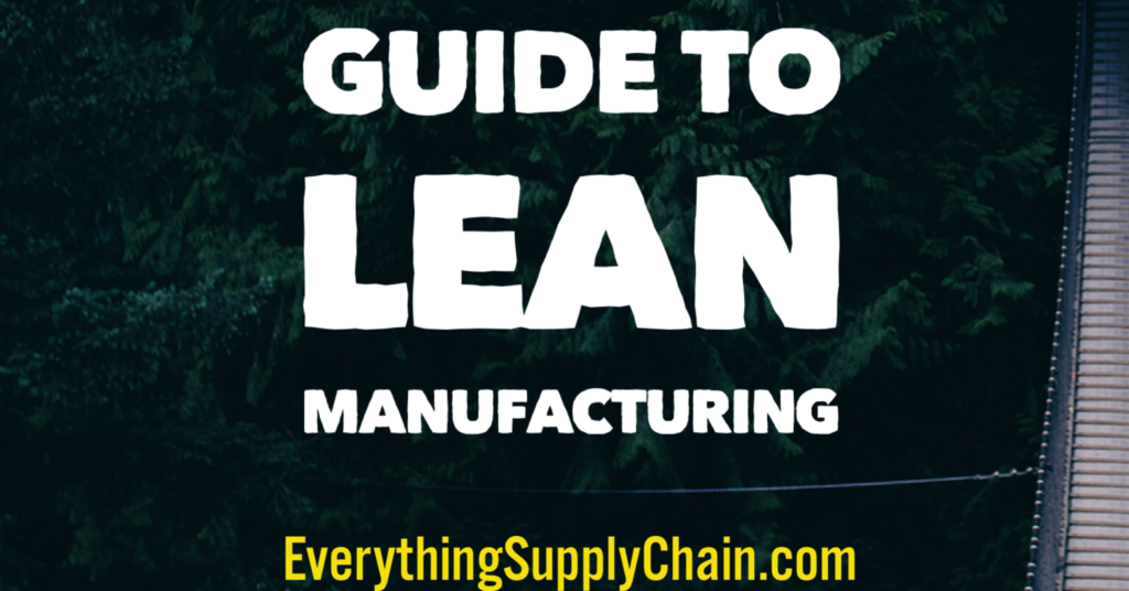 Lean manufacturing