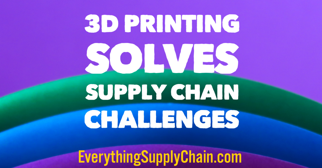 3D Printing Supply Chain Challenges